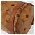 Borsa a Spalla MCM Logogram Vicetos PVC Marrone Oro Auth BA9360 D'oro - vista 9
