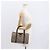 Borsa Gucci GG Supreme Web Sherry Line PVC Beige Oro 40 02 006 Auth BA9363 D'oro - vista 24