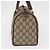 Borsa Gucci GG Supreme Web Sherry Line PVC Beige Oro 40 02 006 Auth BA9363 D'oro - vista 3