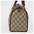 Borsa Gucci GG Supreme Web Sherry Line PVC Beige Oro 40 02 006 Auth BA9363 D'oro - vista 4