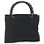 Borsa a mano in nylon Gucci Bamboo 2 vie nera argento 002 1016 Auth ep12535 Nero - vista 2