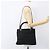 Borsa a mano in nylon Gucci Bamboo 2 vie nera argento 002 1016 Auth ep12535 Nero - vista 25