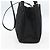 Borsa a mano in nylon Gucci Bamboo 2 vie nera argento 002 1016 Auth ep12535 Nero - vista 4