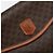 Céline Borsa a mano in tela Macadam CELINE in pelle PVC 2 in 1 marrone oro Auth BA9343 D'oro - vista 18
