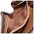 Céline Borsa a mano in tela Macadam CELINE in pelle PVC 2 in 1 marrone oro Auth BA9343 D'oro - vista 23