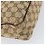 Borsa a Spalla GG Canvas Gucci Beige Argento 131211 Auth gh1532 - vista 17
