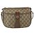 Gucci Borsa GG Supreme Web Sherry Line PVC Beige Oro 89 02 032 Auth 160476 D'oro - vista 13