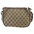 Gucci Borsa GG Supreme Web Sherry Line PVC Beige Oro 89 02 032 Auth 160476 D'oro - vista 2