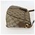 Gucci Borsa GG Supreme Web Sherry Line PVC Beige Oro 89 02 032 Auth 160476 D'oro - vista 4