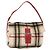 Autre Marque Borsa a Spalla Burberrys Nova Check in Lana Beige Argento Autentica 161279V