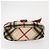 Autre Marque Borsa a Spalla Burberrys Nova Check in Lana Beige Argento Autentica 161279V - vista 5