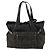 CHANEL Nuova Borsa Tote da Viaggio Nylon 2in1 Marrone Argento CC Auth bs31911 - vista 13