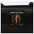 Borsa Tote Vala in pelle nera e oro Salvatore Ferragamo Auth gh1481 Nero D'oro - vista 10