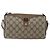 Borsa Sherry Line GG Supreme Web di GUCCI in PVC beige e oro 89 02 018 Auth 159003 D'oro - vista 13