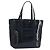 PRADA Handtasche Emaille Schwarz Silber Auth 160525