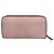 Vintage Loewe Madrid Zippy Leather monogram Wallet Pink