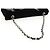 Borsa a Spalla CHANEL Catena COCO Marchio Camelia Velluto Nero Argento CC Auth 149585V - vista 7