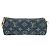 LOUIS VUITTON Pochette Monogram Denim Trousse Speedy GM Blu M95081 LV Auth 153581V - vista 2