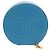 Boîte à bijoux CHANEL COCO Marque Étui Bijoux Cuir Caviar Bleu Or CC Auth 152911V Doré - vue 2