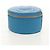 Boîte à bijoux CHANEL COCO Marque Étui Bijoux Cuir Caviar Bleu Or CC Auth 152911V Doré - vue 4