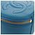 Boîte à bijoux CHANEL COCO Marque Étui Bijoux Cuir Caviar Bleu Or CC Auth 152911V Doré - vue 8