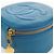 Boîte à bijoux CHANEL COCO Marque Étui Bijoux Cuir Caviar Bleu Or CC Auth 152911V Doré - vue 9