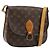 LOUIS VUITTON Monogram Saint Cloud GM Schultertasche M51242 LV Auth 146401 Monogramm