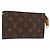Bucket LOUIS VUITTON Monograma Cubo PM Bolsa de Accesorios LV Auth 150301