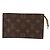 Bucket LOUIS VUITTON Monograma Cubo PM Bolsa de Accesorios LV Auth 150301 - vista 13