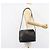 Céline Borsa a Spalla CELINE Circle in Pelle Nera e Oro Auth 159233 Nero D'oro - vista 22