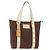 LOUIS VUITTON Antigua Cabas PM Borsa Tote Marrone LV Auth 151843