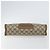 GUCCI GG Supreme Web Sherry Line Clutch Bag PVC Beige Rosso 89 01 033 Auth 150947 - vista 6