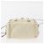Borsa a spalla in pelle Miu Miu con catena crema argento Auth yk19775 Crudo - vista 10