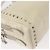 Borsa a spalla in pelle Miu Miu con catena crema argento Auth yk19775 Crudo - vista 13