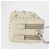 Borsa a spalla in pelle Miu Miu con catena crema argento Auth yk19775 Crudo - vista 5