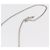 Borsa a spalla in pelle Miu Miu con catena crema argento Auth yk19775 Crudo - vista 9