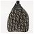 Borsa a mano in tela Trotter Christian Dior blu Auth ar13752 Blu navy - vista 3