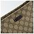 Gucci Borsa a Spalla GG Supreme PVC Beige Oro 201446 Auth BA9409 D'oro - vista 17