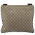 Gucci Borsa a Spalla GG Supreme PVC Beige Oro 201446 Auth BA9409 D'oro - vista 2
