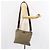 Gucci Borsa a Spalla GG Supreme PVC Beige Oro 201446 Auth BA9409 D'oro - vista 22