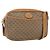 Gucci Borsa a Spalla Micro GG Supreme PVC Beige Oro 007 113 0095 Auth ka1300 D'oro