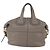 GIVENCHY Nightingale Hand Bag Leather 2way Gray Gold Auth am10293 - view 13