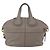 GIVENCHY Nightingale Hand Bag Leather 2way Gray Gold Auth am10293 - view 2