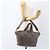 GIVENCHY Nightingale Hand Bag Leather 2way Gray Gold Auth am10293 - view 24