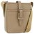Burberry Borsa a Spalla in Pelle Beige Argento Auth am10199V