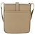 Burberry Borsa a Spalla in Pelle Beige Argento Auth am10199V - vista 2