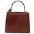 BALLY Borsa a Mano in Pelle 2 in 1 Marrone Oro Auth 159141 D'oro - vista 2