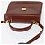 BALLY Borsa a Mano in Pelle 2 in 1 Marrone Oro Auth 159141 D'oro - vista 6
