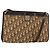 Borsa a Spalla in Tela Trotter Christian Dior Beige Oro Auth 159028 D'oro