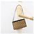 Borsa a Spalla in Tela Trotter Christian Dior Beige Oro Auth 159028 D'oro - vista 20